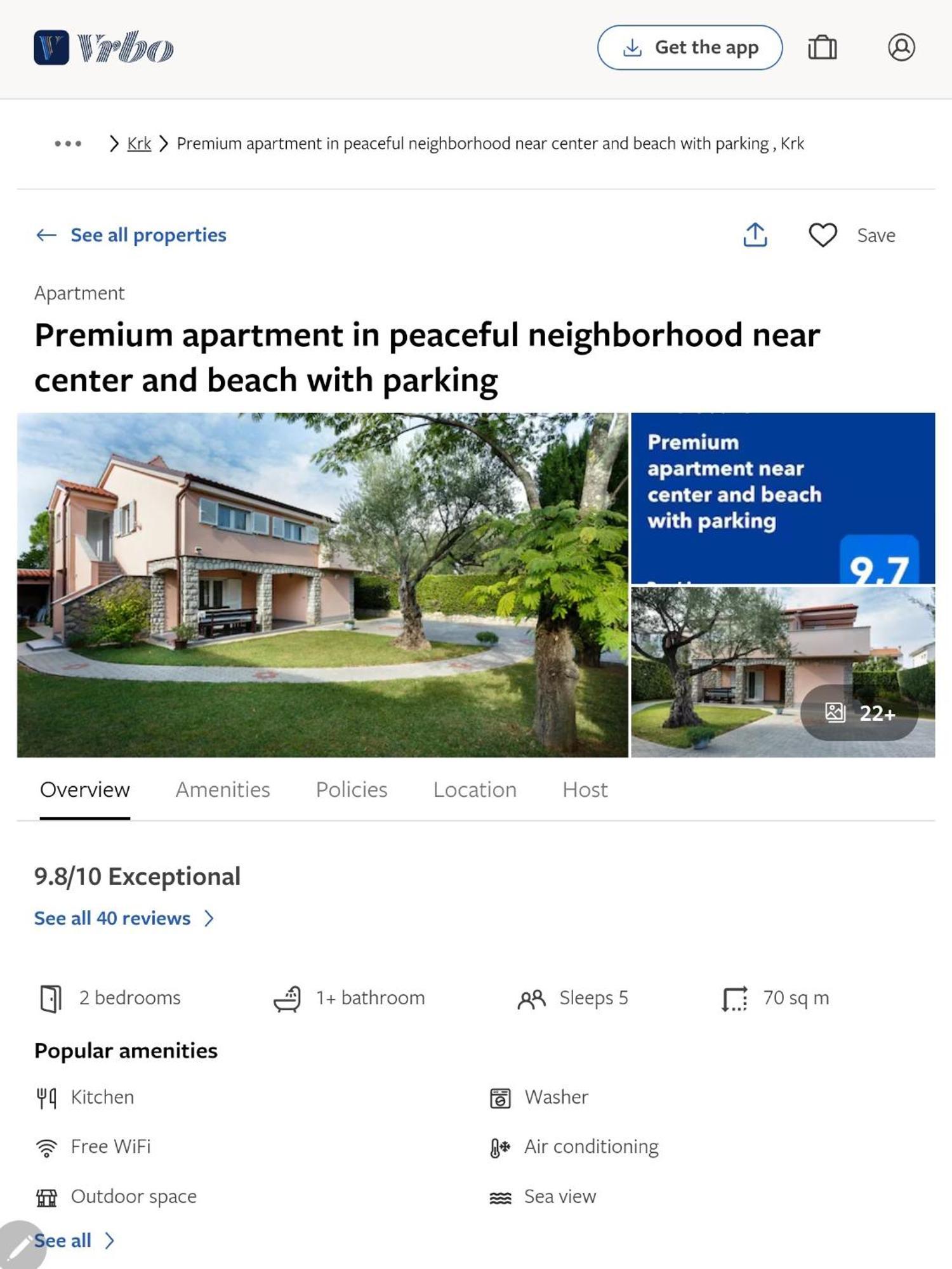 Premium Apartment Near Center And Beach With Parking Krk Town Eksteriør billede